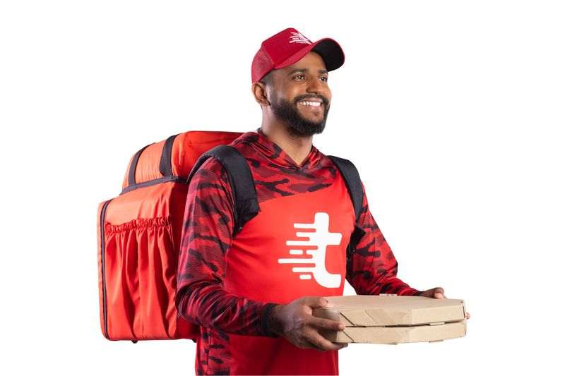 Entregador do app ToNoLucro