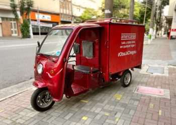 Tuc-tuc elétrico da Americanas