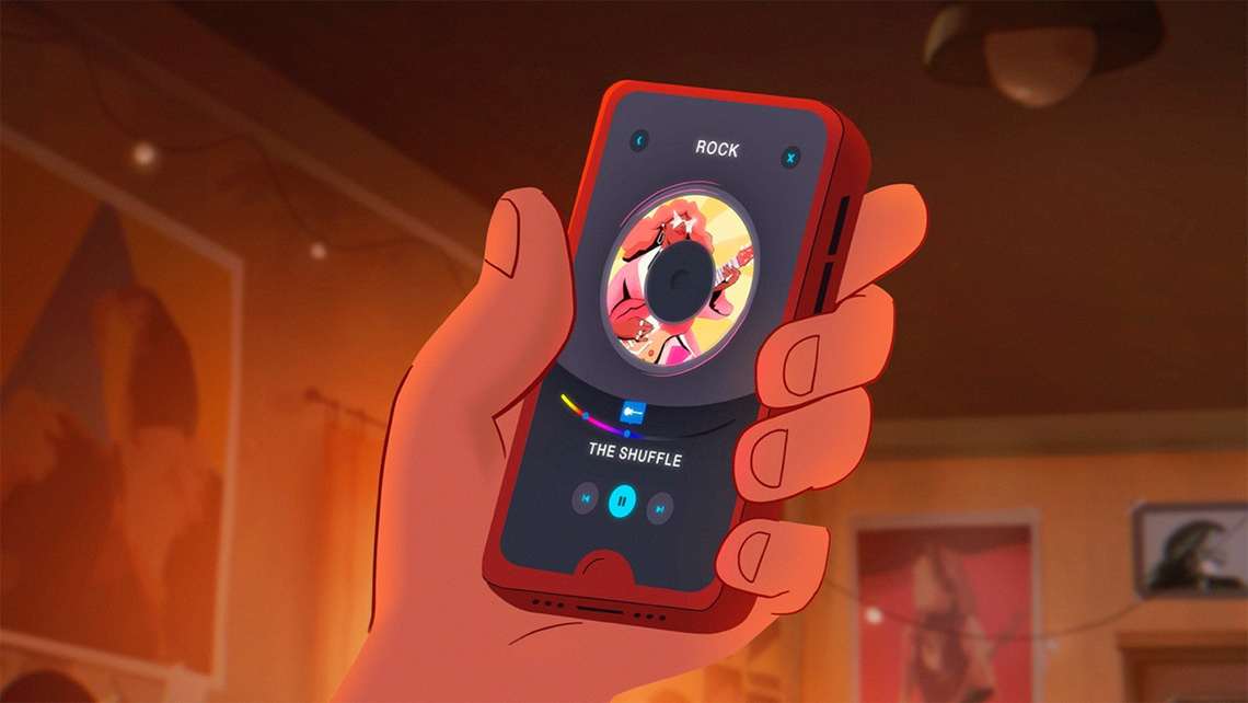 Animação narra experiência oferecida por Magalu e Deezer