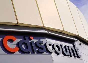 Bordeaux , Aquitaine / France - 12 12 2019 : Cdiscount Marketplace Cdiscount.com sign logo brand of Internet distribution shop of products store services