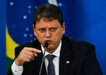 Ministro da Infraestrutura, Tarcísio Gomes de Freitas
