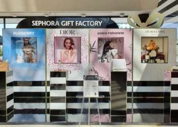 Sephora monta Gift Factory para marcar retomada do varejo físico