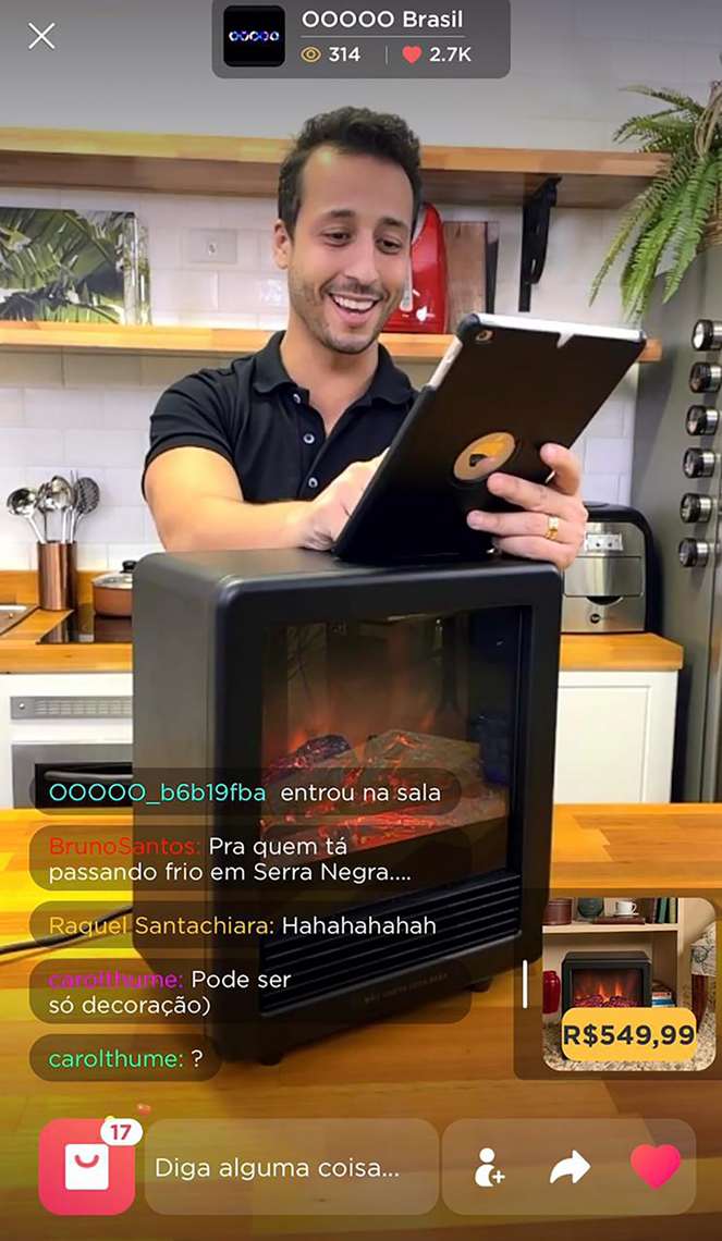 B2W sobe aposta em lives de produtos com aplicativo exclusivo para transmissões