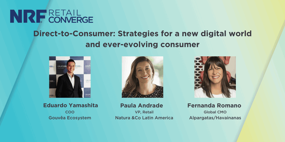 Havaianas e Natura levam estratégias de venda direta ao cliente à NRF