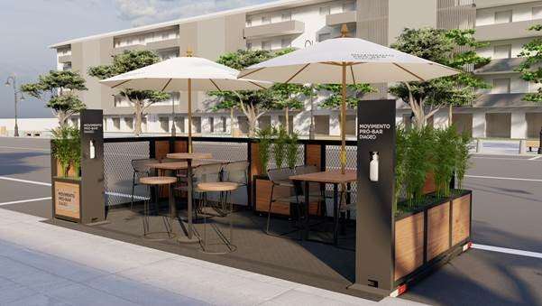 Diageo incentiva construção de ambientes externos em bares e restaurantes