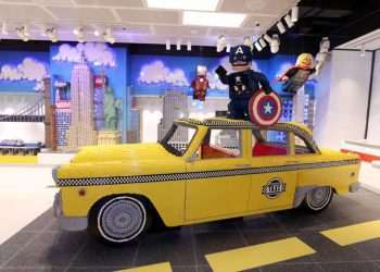 varejo Lego inaugura flagship em Nova York, que vai inspirar mais de 100 unidades pelo mundo