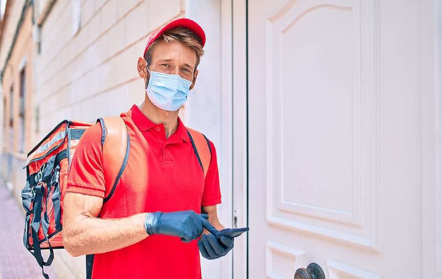 Aplicativos discutem benefícios a entregador