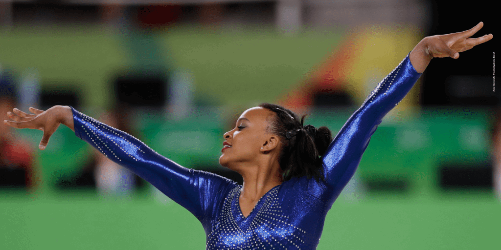 Riachuelo anuncia patrocínio à campeã olímpica Rebeca Andrade