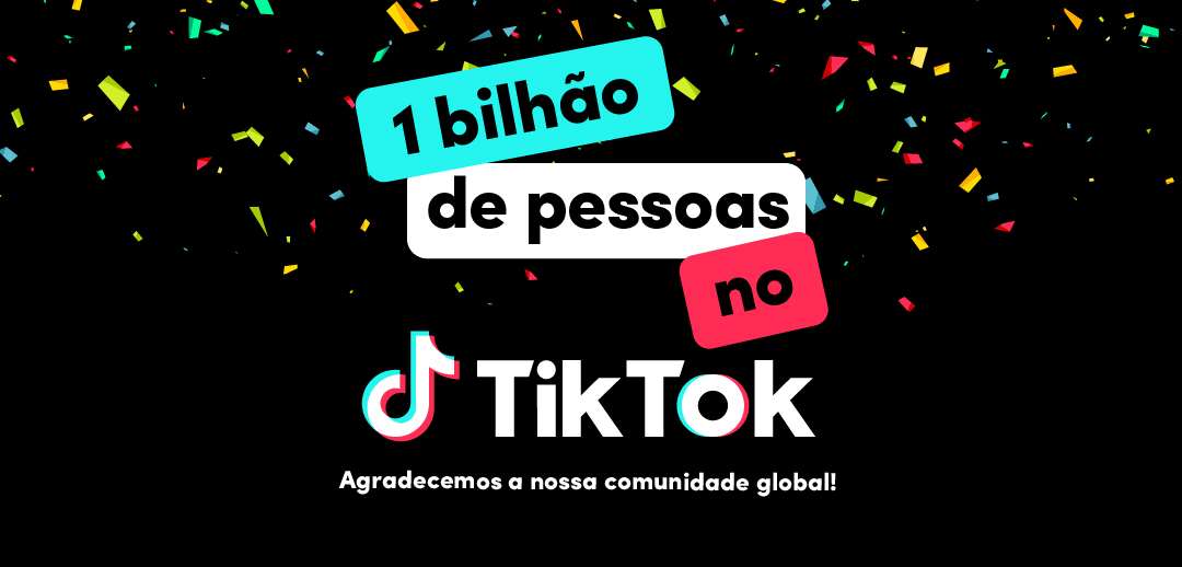 TikTok, rede social de vídeos curtos, chega a 1 bilhão de usuários por mês