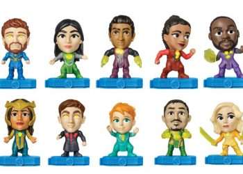 McLanche Feliz traz coleção com personagens do filme "Eternos", da Marvel