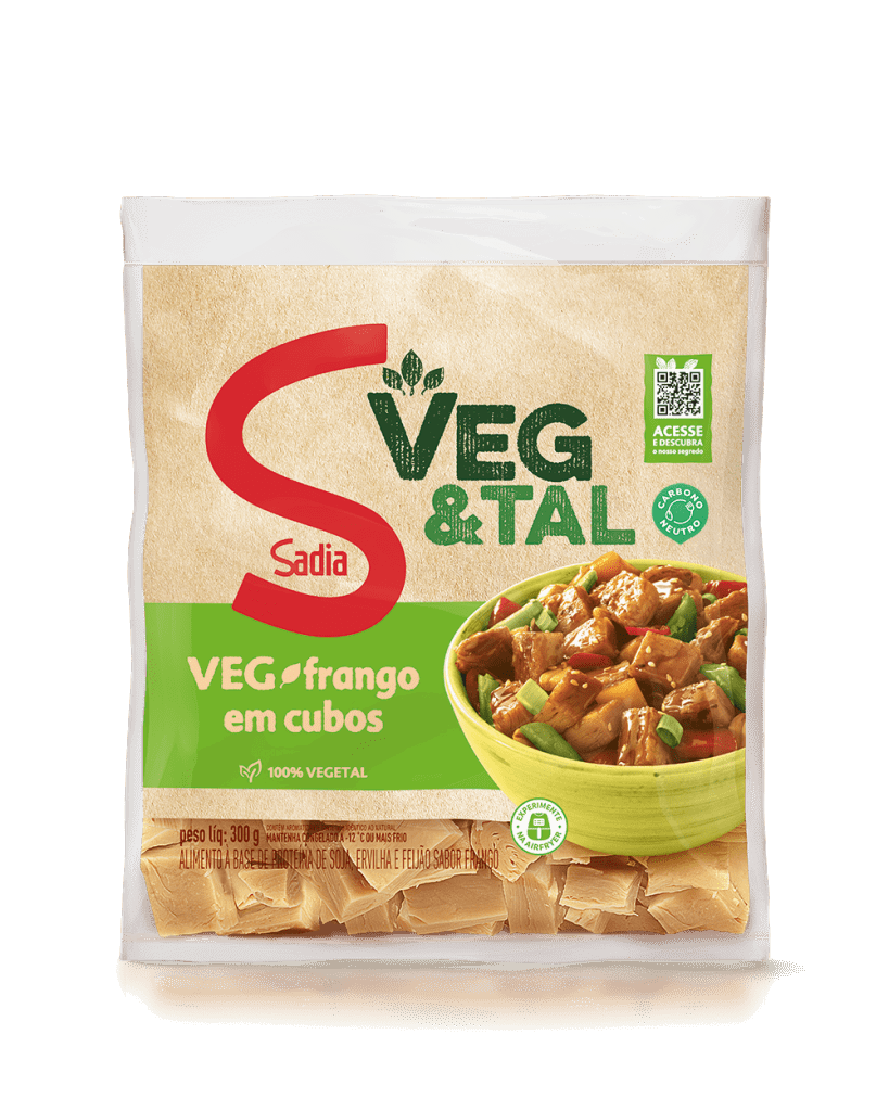 BRF cumpre meta e lança linha com frango plant-based carbono neutro no Brasil