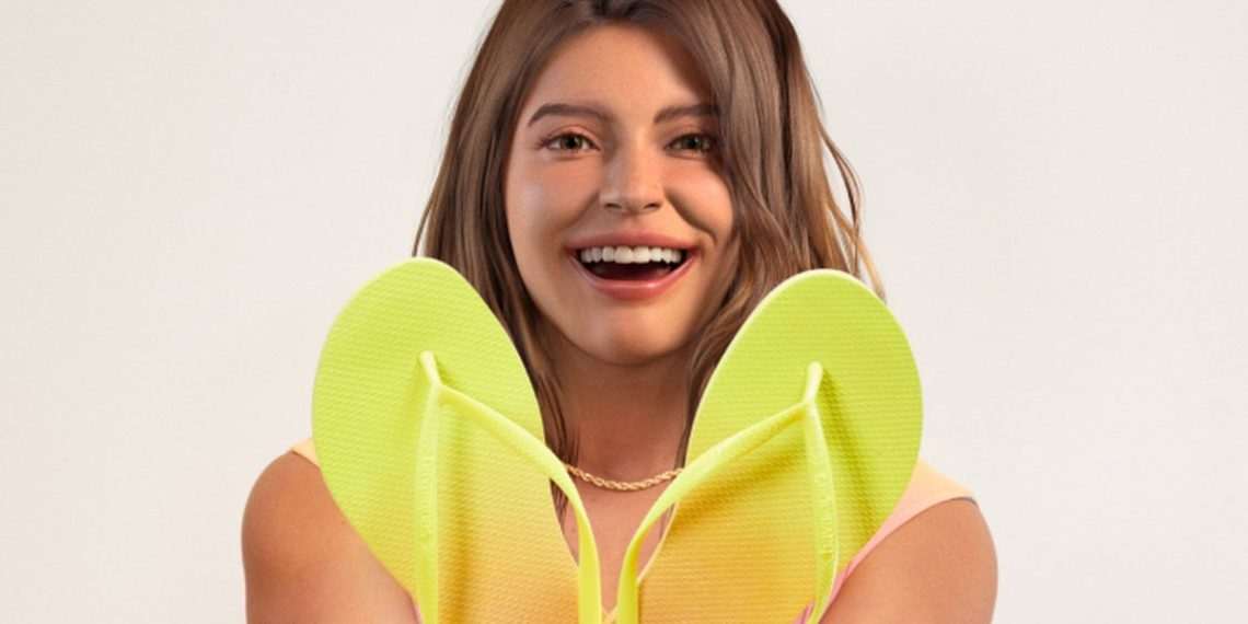 Inteligência Artificial: Havaianas apresenta a nova embaixadora virtual da marca