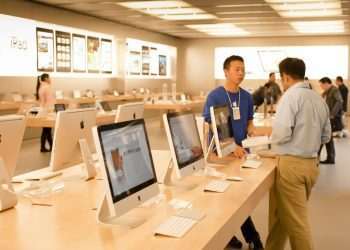 Apple impulsiona benefícios para manter funcionários do varejo