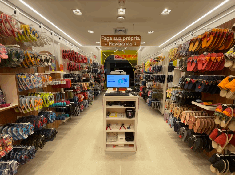 Havaianas lança primeira loja compacta com o novo conceito de sustentabilidade