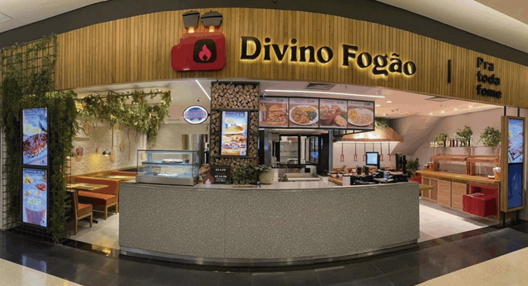 Divino Fogão aposta em expansão fora dos shoppings e em modelo dark kitchen