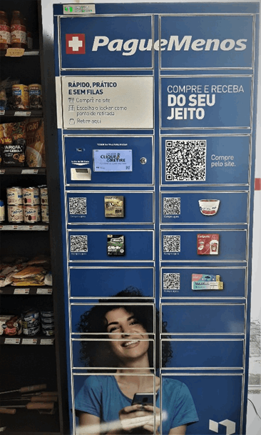 Pague Menos instala armários inteligentes no caminho das praias do litoral do Ceará