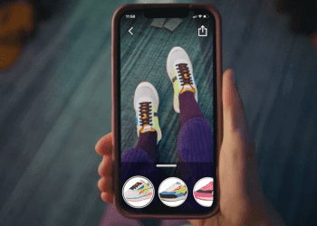 Amazon usa realidade aumentada para experimentação virtual de sapatos
