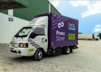 CantuStore investe em caminhão elétrico para entrega dos pneus comprados no e-commerce