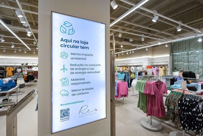 Loja circular da Renner recebe selo de construção sustentável