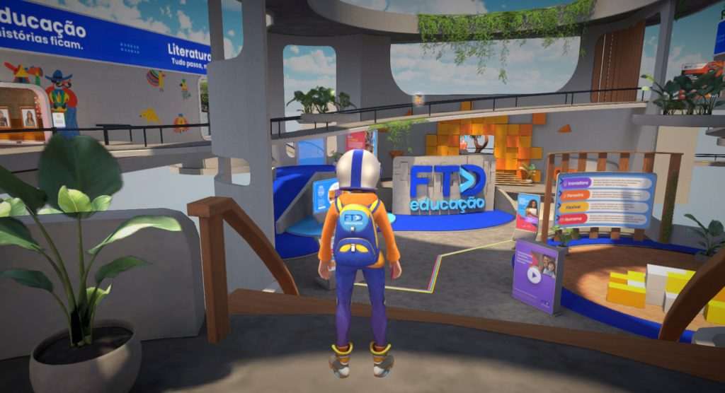 FTD Educação lança experiência imersiva no metaverso aberta ao público