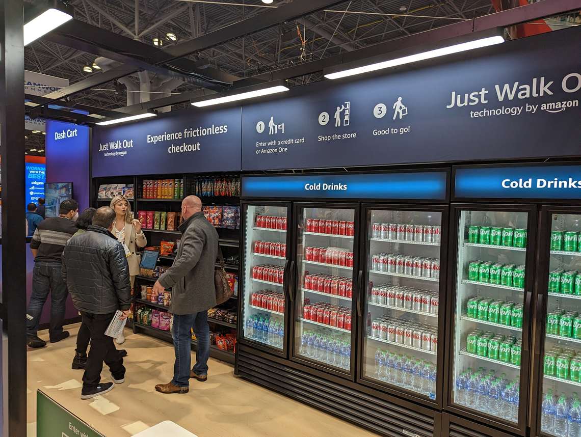 Scale as a Service - A nova ordem do varejo - Demonstração da solução de loja autônoma da Amazon - Foto: Eduardo Yamashita