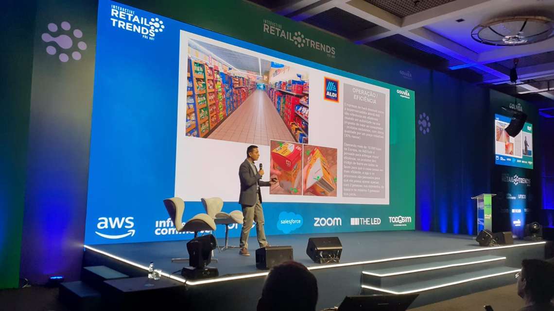 Consumidor no centro, retomada do varejo físico, PDV em evolução: tendências da NRF na prática Eduardo Yamashita, COO da Gouvêa Ecosystem, no Interactive Retail Trends de 2023 (Foto: Mercado&Consumo)