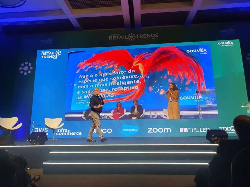 Luiz Alberto Marinho, sócio-diretor da Gouvêa Malls, no Interactive Retail Trends de 2023 (Foto: Mercado&Consumo)