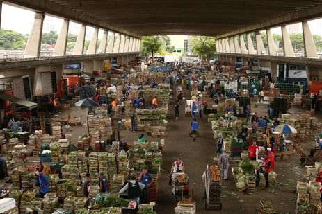 Preços da cenoura e do mamão caem nos principais mercados atacadistas