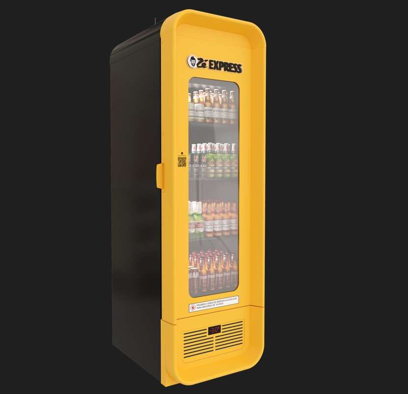 Ambev lança Zé Express, geladeira inteligente focada em prédios e condomínios