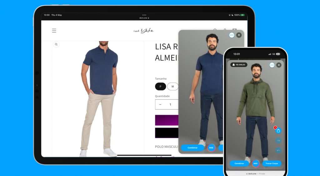 Plataforma brasileira cria tecnologia para oferecer provador virtual com extração automática de medidas