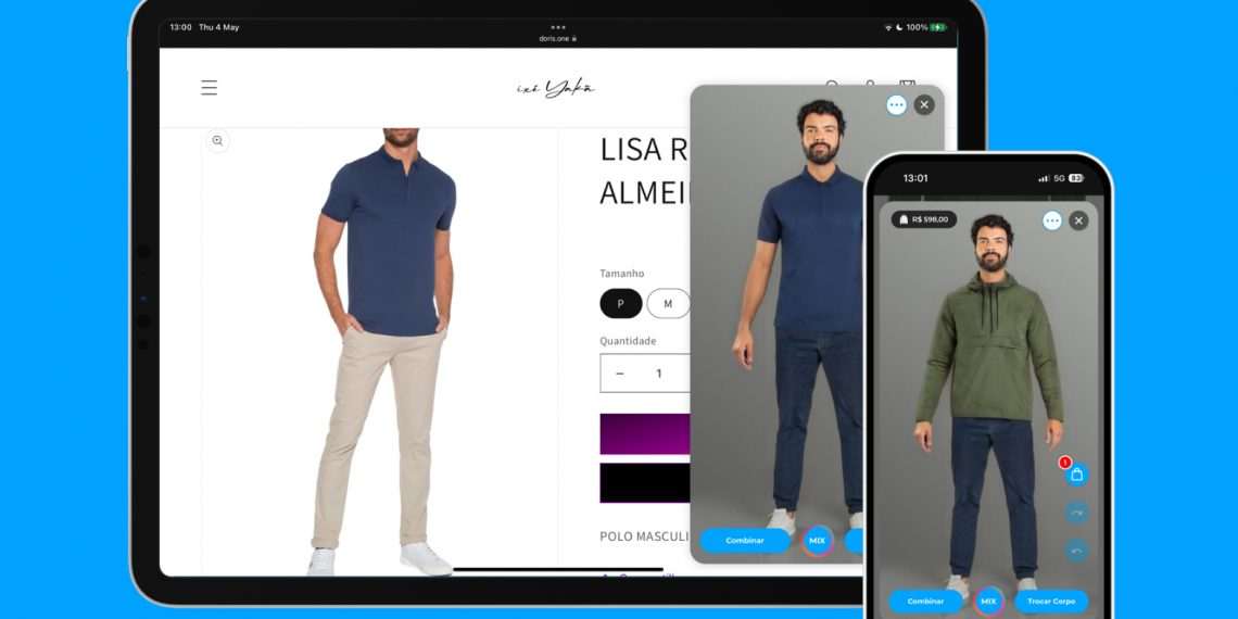 Plataforma brasileira cria tecnologia para oferecer provador virtual com extração automática de medidas