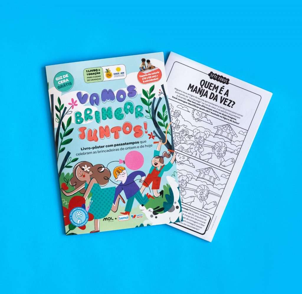 Mol e Bemol lançam produto social para apoiar organizações que ajudam crianças na Amazônia