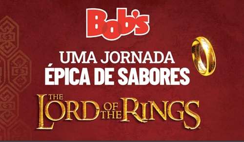 Bob's lança coleção exclusiva inspirada na trilogia O Senhor dos Anéis, em parceria com a Warner