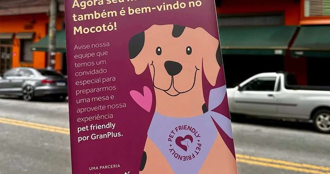 Mocotó, em colaboração com a GranPlus, se adapta para receber pets