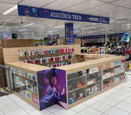 Lojas Casas Bahia e Ponto lançam quiosques com serviços de manutenção para smartphones