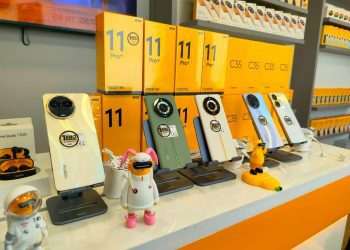 Marca de smartphones chinesa Realme inaugura a primeira loja física em shopping de São Paulo