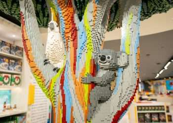 Lego abre a maior loja do mundo com 900 m² em um prédio vitoriano do século 19 na Austrália