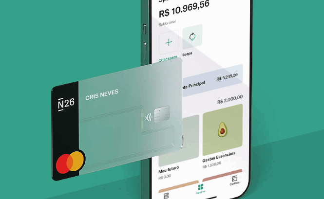 Fintech N26 anuncia que encerrar as operações no Brasil