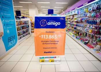 A rede de farmácias Panvel iniciou, em janeiro, as entregas das arrecadações feitas através da iniciativa Troco Amigo, que, em 2023, alcan
