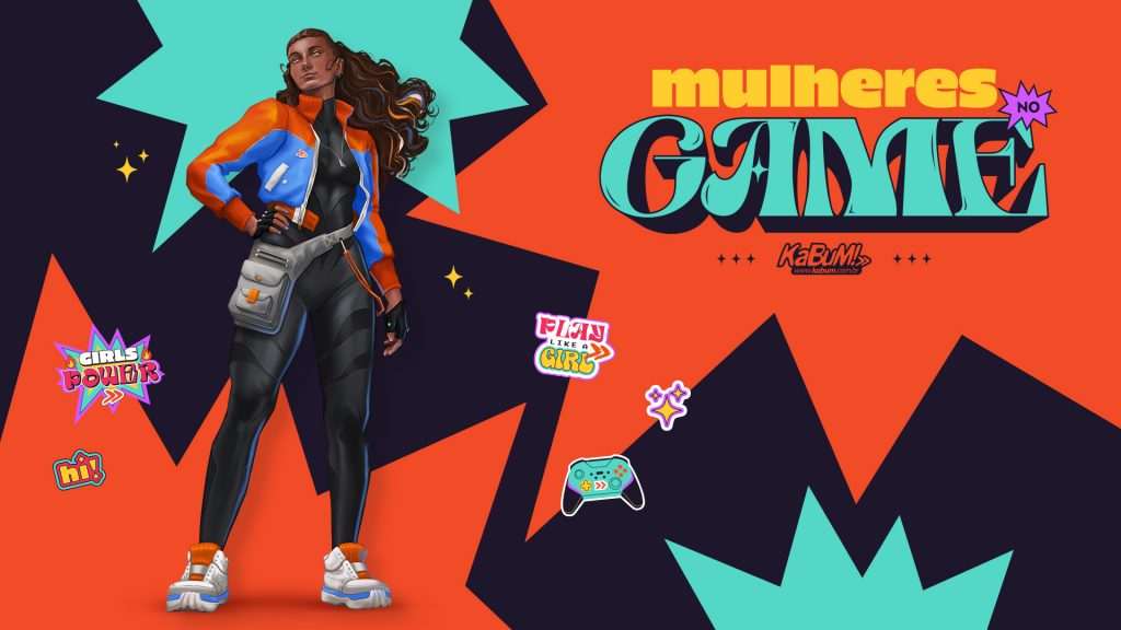 KaBuM! lança campanha para incentivar a presença feminina nos games e na tecnologia