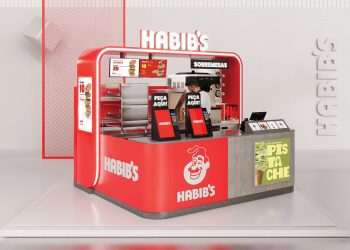 Habib’s lança dois modelos de franquias focados em quiosques na ABF Expo 2024