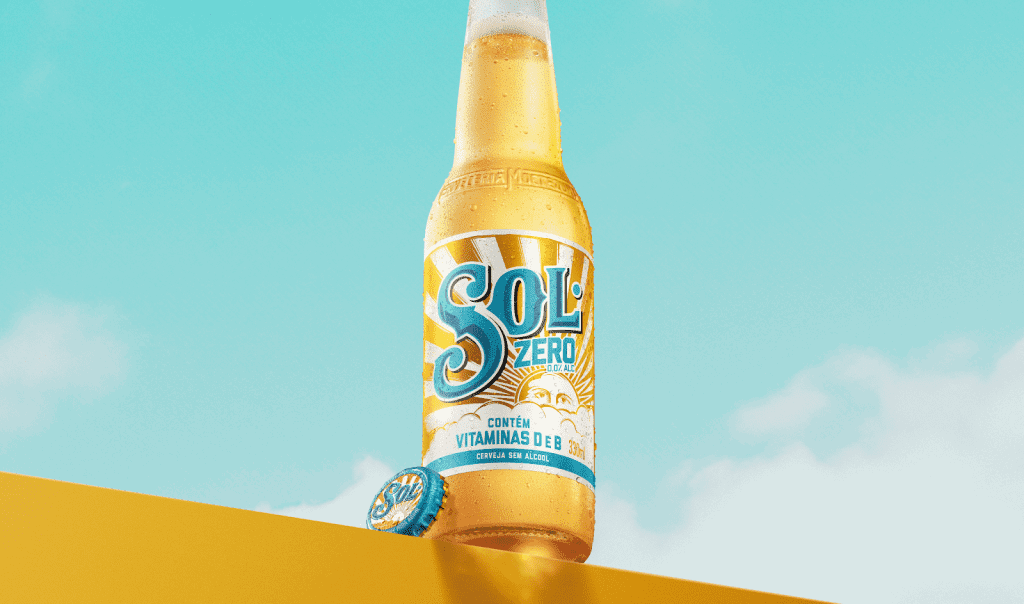 Heineken amplia seu portfólio com lançamento da versão zero álcool da cerveja Sol