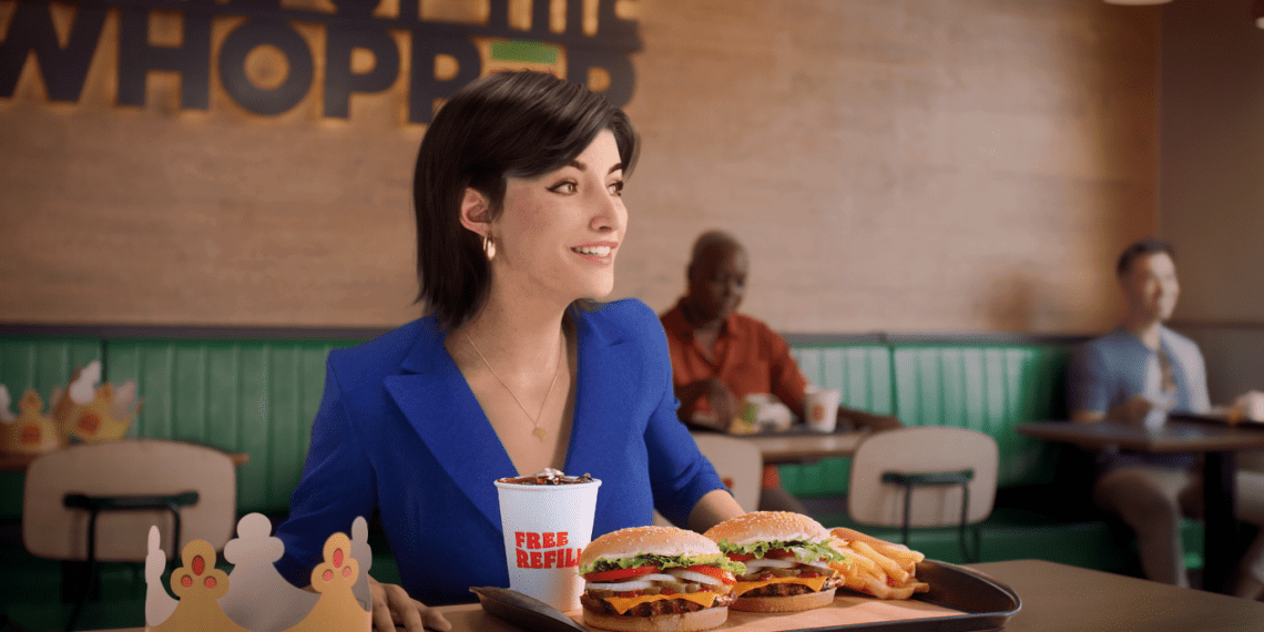 Burger King lança campanha inédita com Lu, do Magalu