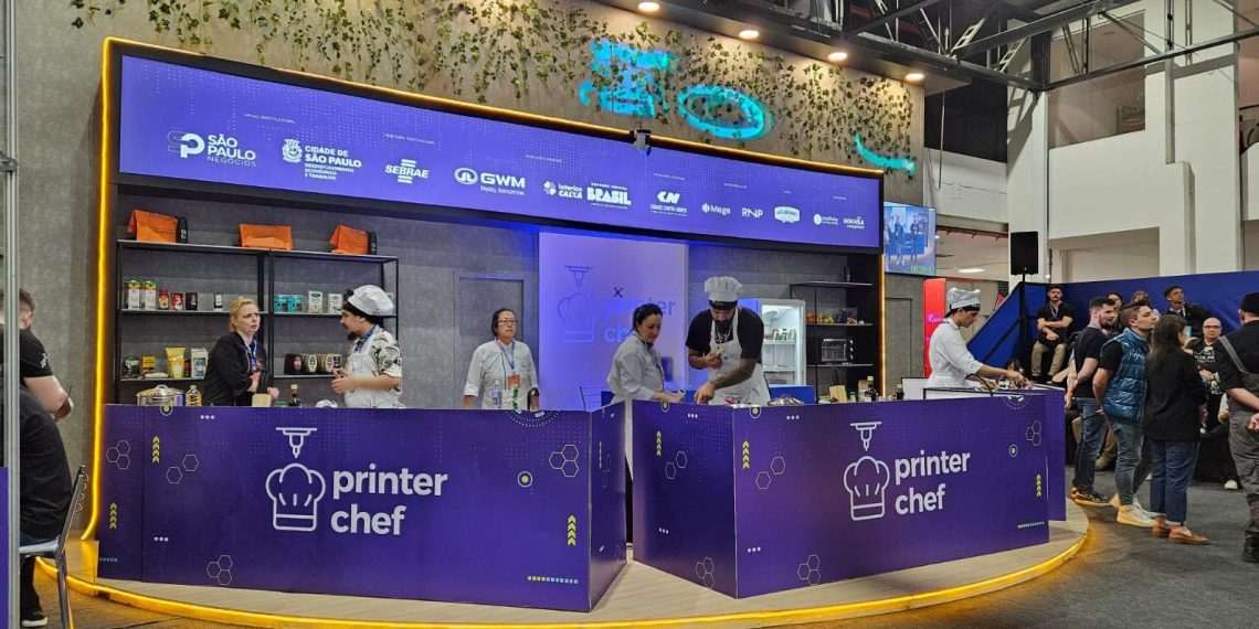 Campus Party premia chef de São Paulo em campeonato de alimentos feitos em impressoras 3D