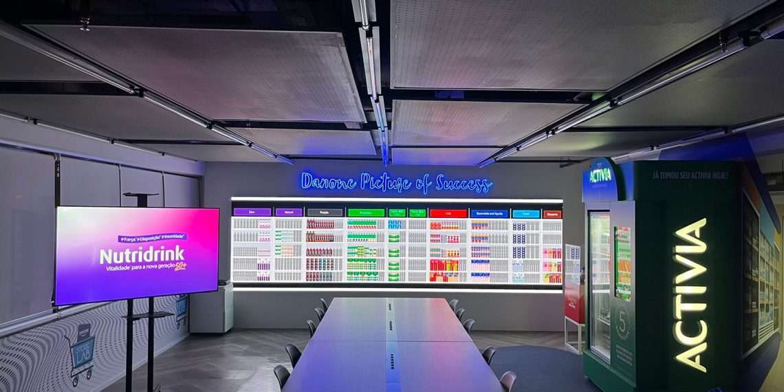 Danone inaugura espaço imersivo para clientes e parceiros na Avenida Paulista