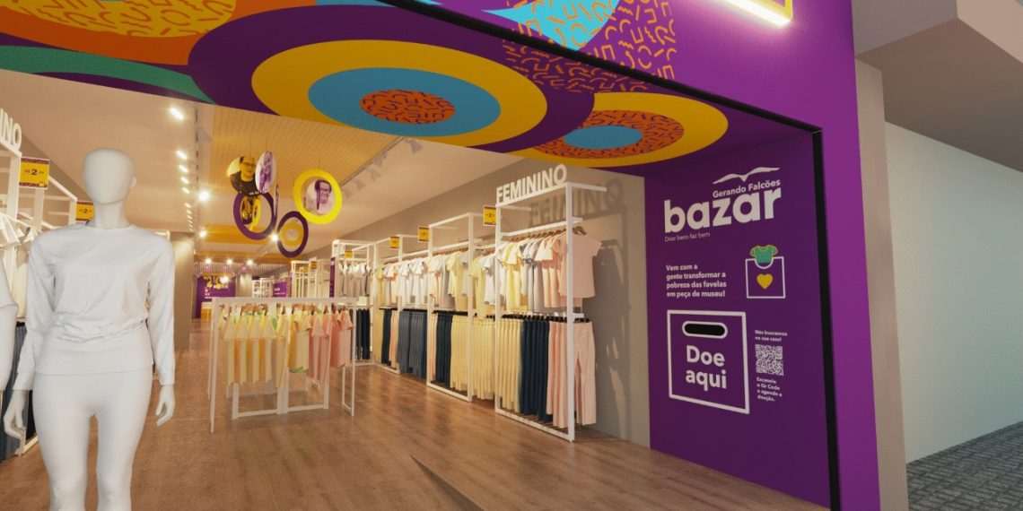 Bazar da Gerando Falcões oferece produtos com até 70% de desconto