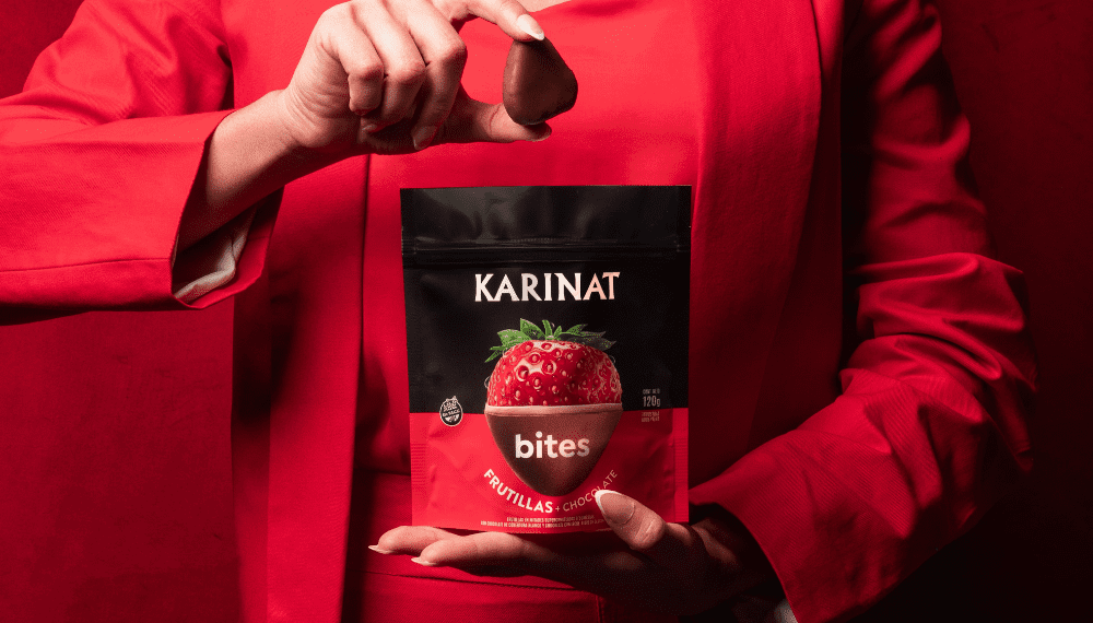 Frooty traz ao Brasil a Karinat, marca especializada em bites de frutas