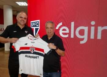 Elgin é a nova patrocinadora do São Paulo Futebol Clube - Crédito: Divulgação/São Paulo FC