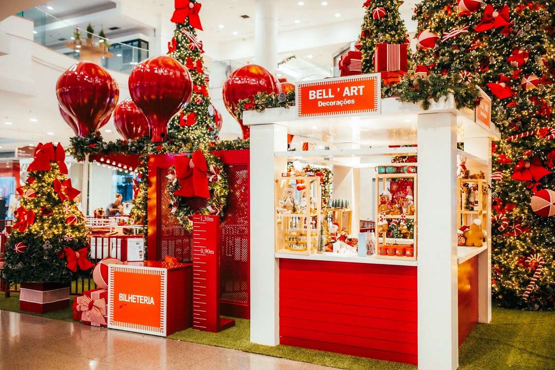 Shoppings da Allos apostam em decoração patrocinada para o Natal de 2024