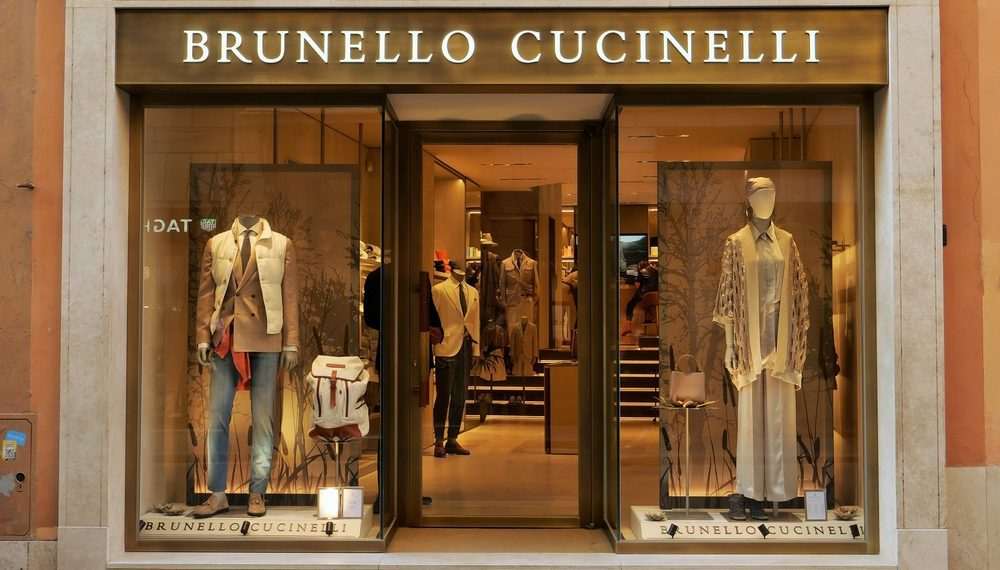 Ações da Brunello Cucinelli sobem em Milão, após divulgações otimistas da marca de luxo